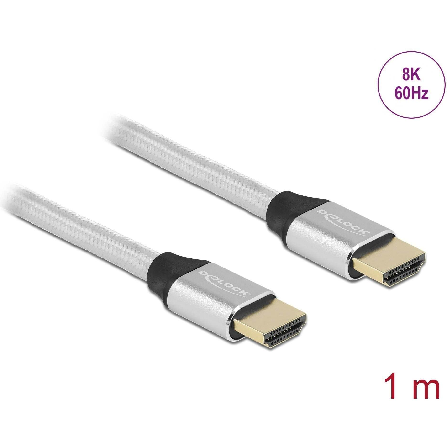 Thumbnail - Delock HDMI (Typ A) – HDMI (Typ A) (1 m, HDMI), Video Kabel