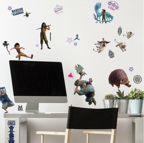 Productafbeelding Roommates Raya En De Laatste Draak Peel And Stick Muurstickers