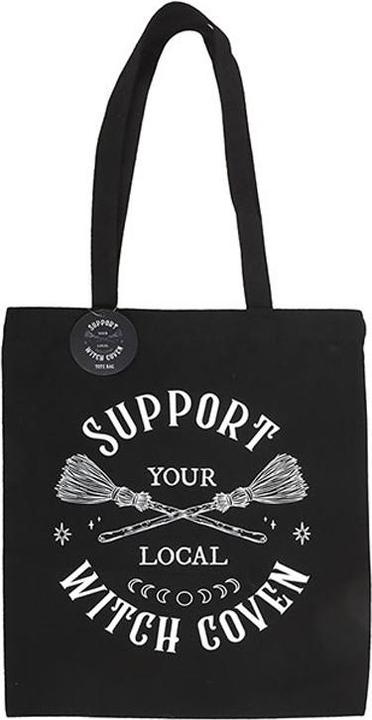 Produktbild Something Different Support Your Local Witch Coven Tragetasche PolyesterBaumwollmischgewebe