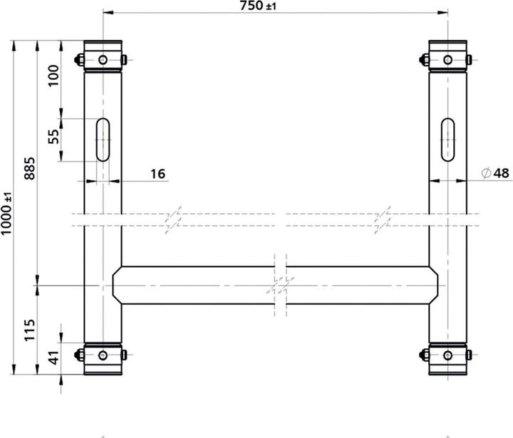 Produktbild Showtec H-Downrigger