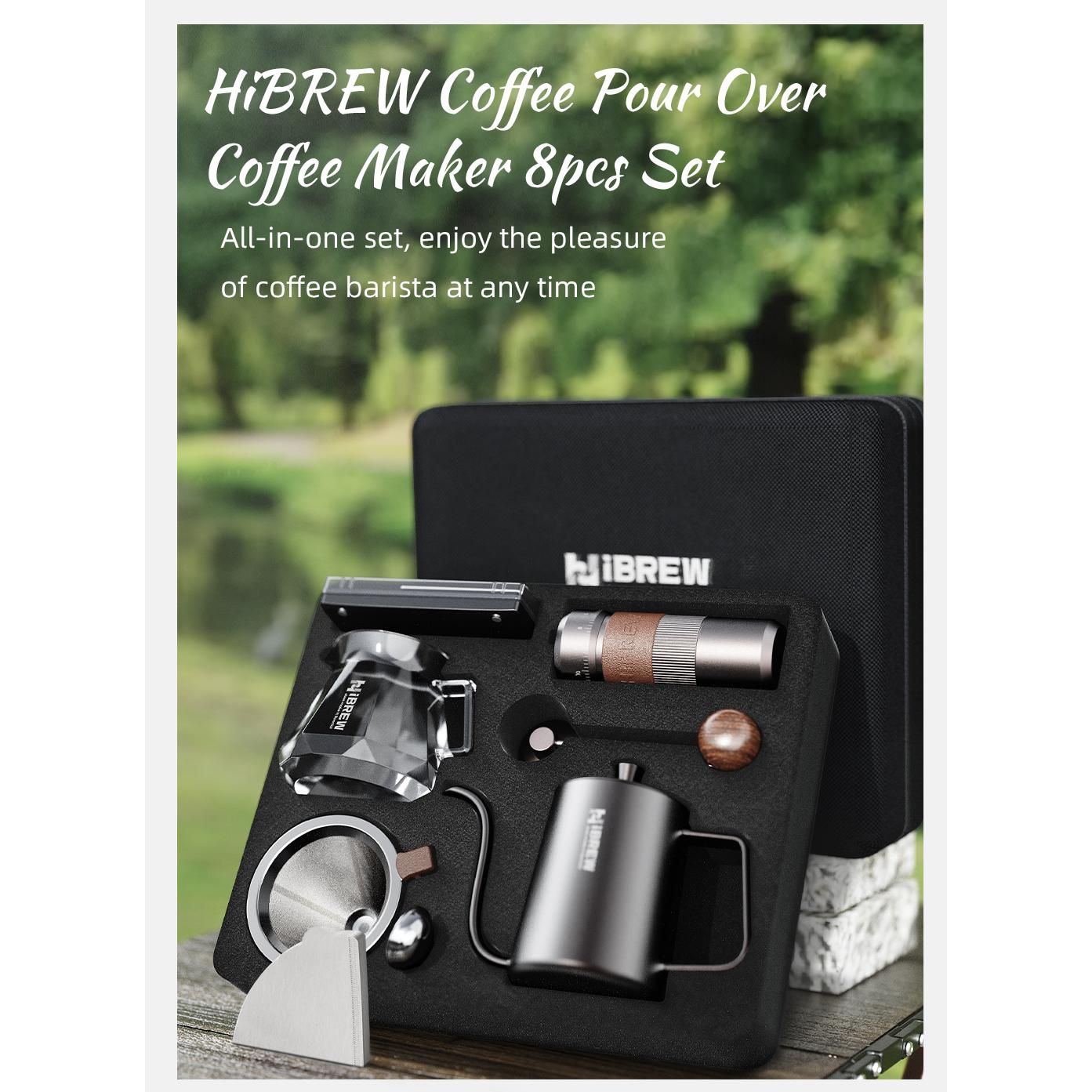 HiBREW S1 Kaffee-Handbrühset, Zubehör Kaffeemaschinen