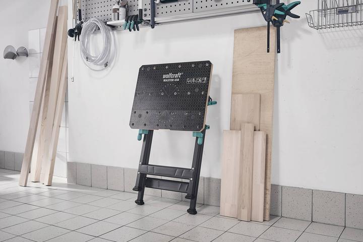 Immagine prodotto wolfcraft 1 Tavolo di serraggio MASTER 650 ERGO (65 cm, 72 cm)