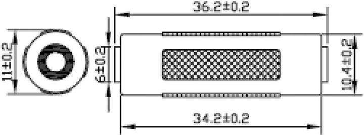 Actual product image SpeaKa Professional Jack Adapter Jack Socket 3.5 mm Jack Socket 3.5 mm (Jack adapter)
