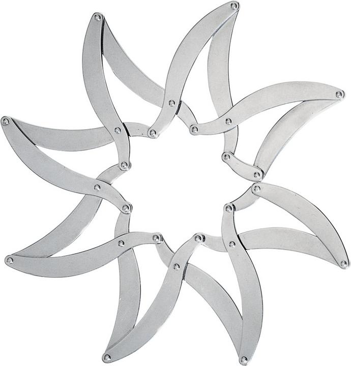 Produktbild Alessi Topfuntersatz platin (1 x, Pfannenuntersetzer)