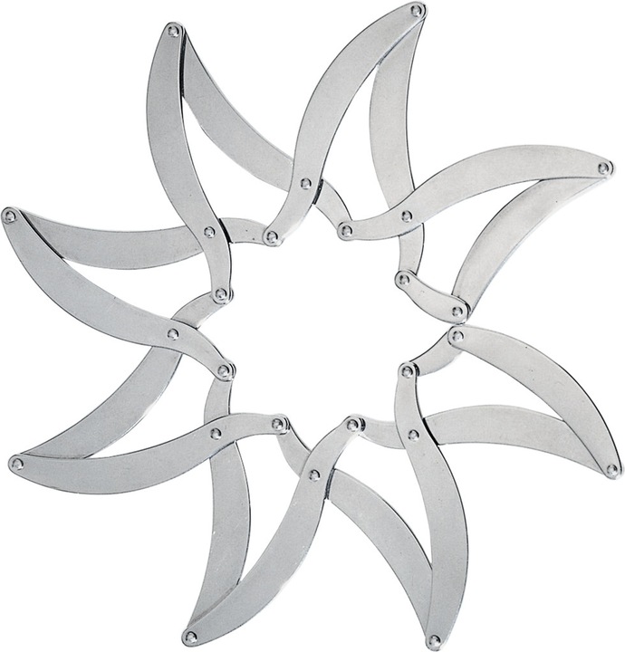 Produktbild Alessi Topfuntersatz platin (1 x, Pfannenuntersetzer)