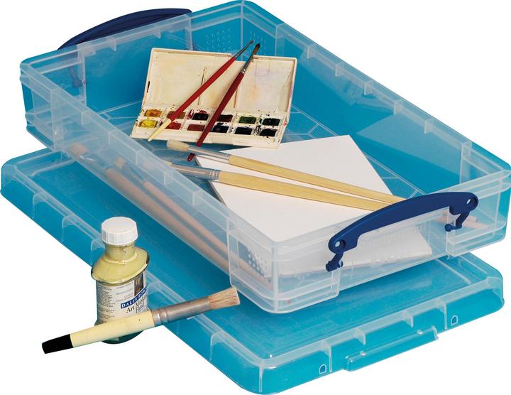 Produktbild Really Useful Box Box Really useful Boxes, Kunststoff, transparent, mit Deckel (27 cm, 6 l)