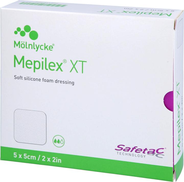 Produktbild Mepilex Safetac XT 5x5cm steril (5 x)