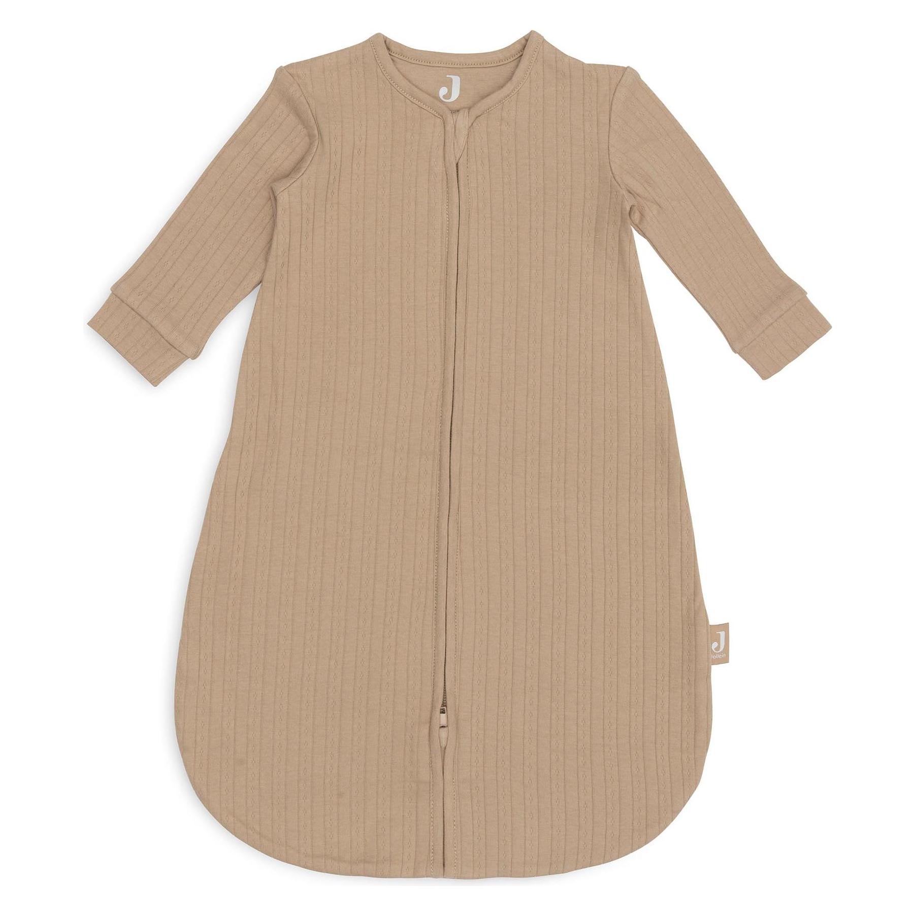 Sacco Nanna Neonato 1.5 Tog 100% Cotone, 12-18 Mesi, 2 Pezzi Con Motivo Elefante, Beige - Yukkidds