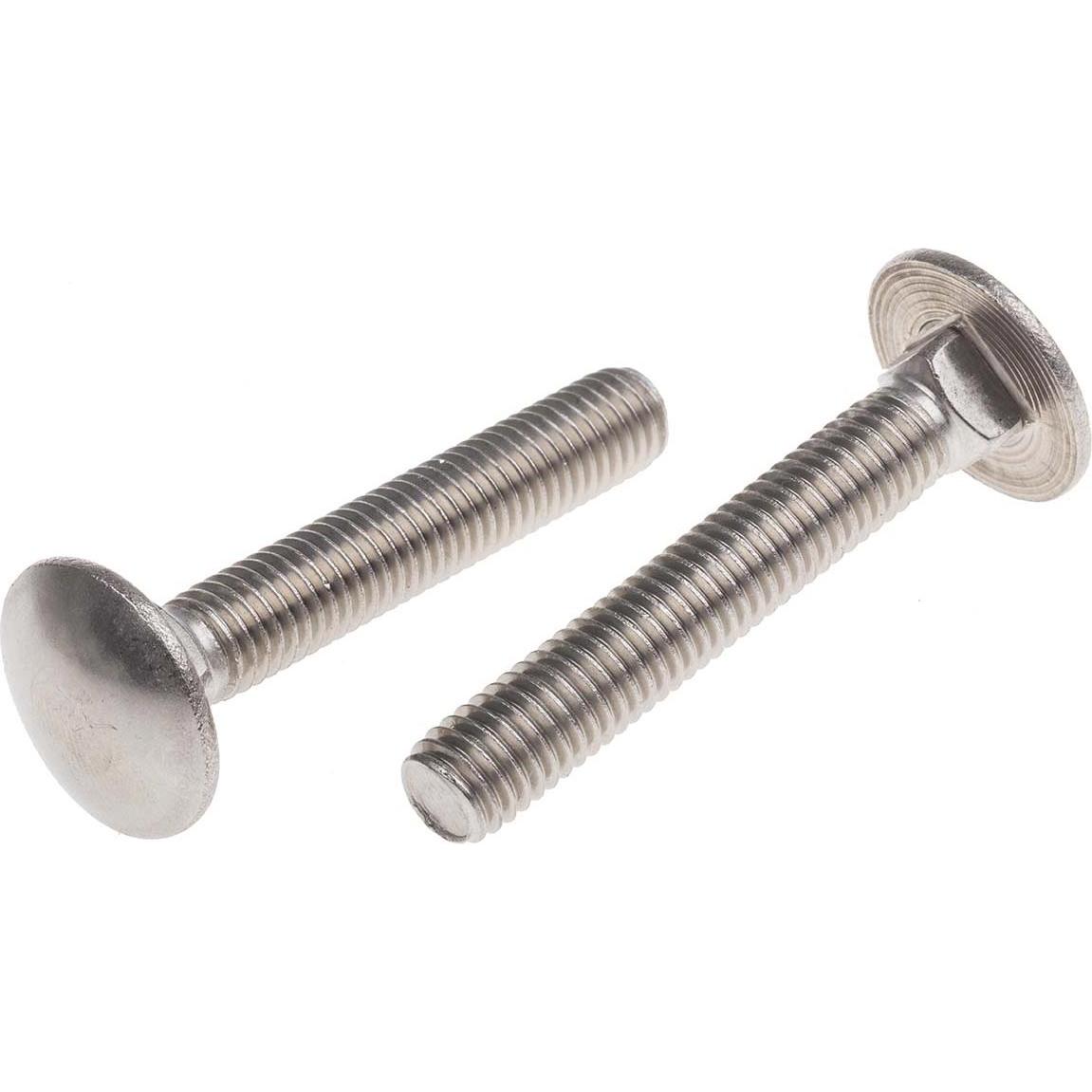 RS PRO, Viti, 8X50 Bulloni Coach A2 in acciaio inossidabile