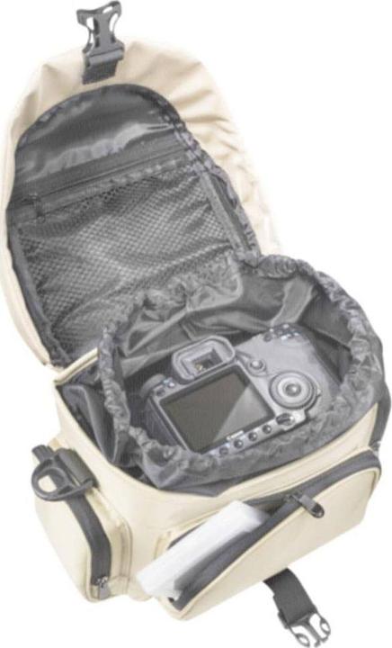 Actual product image mantona Premium photo bag sand/black (Camera shoulder bag, Kamera Bereitschaftstasche, 11.62 l)