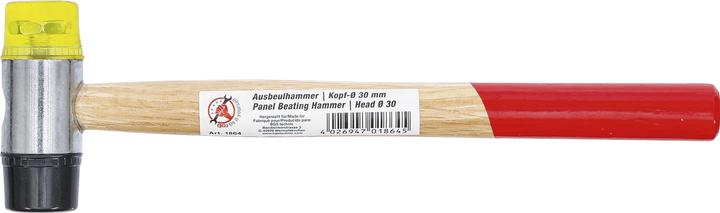 Actual product image BGS Panel Beating Hammer Head Ø 30 mm (254 g)