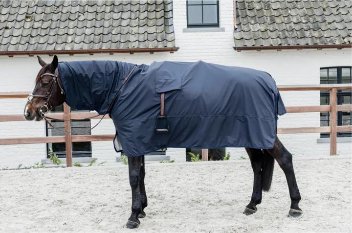 Image du produit Kentucky Horsewear couverture d'extérieur pour cheval avec trous pour étriers hurricane