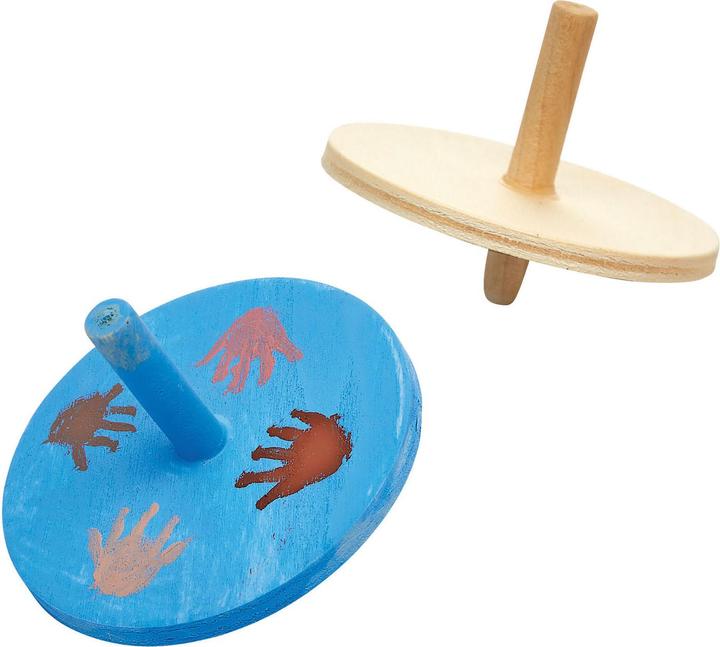 Produktbild Colorations Holzkreisel, 24er-Set