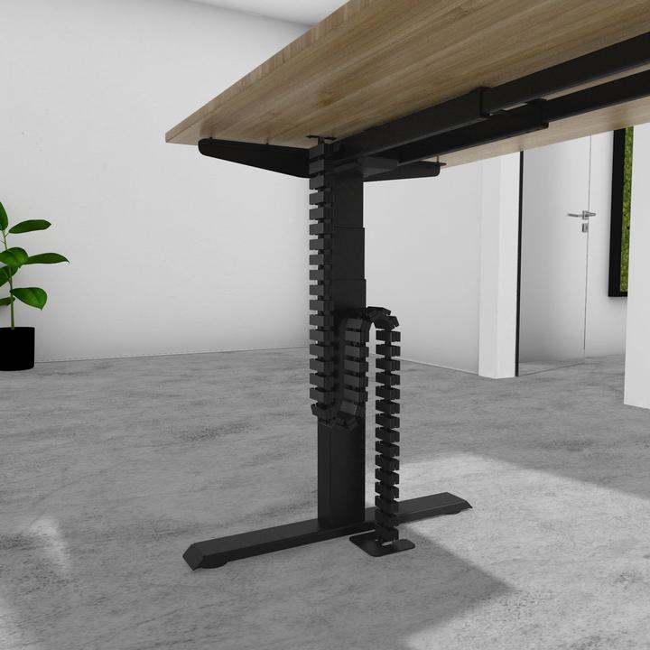 Produktbild BMB Beschläge BMB FLEXIT RT 2, Kabelführung für höhenverst. Arbeitsplätze (Kabelkanal, 135 cm)