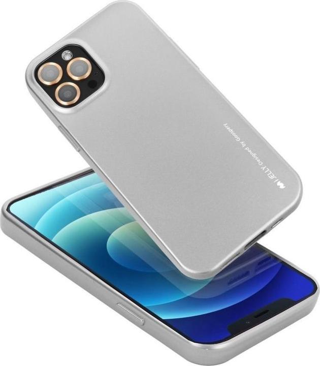 Actual product image Goospery Back panel cover MERCURY case i-JELLY for IPHONE 13 Pro grey (Apple iPhone 13 Pro)