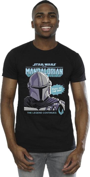 Produktbild Star Wars Mando Comic Cover TShirt (3XL)