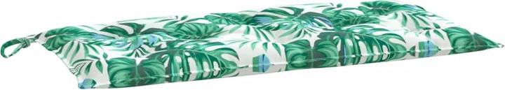 Image du produit VidaXL Housse de banc de jardin motif feuilles O x tissu ford (110 x 50 x 7 cm)