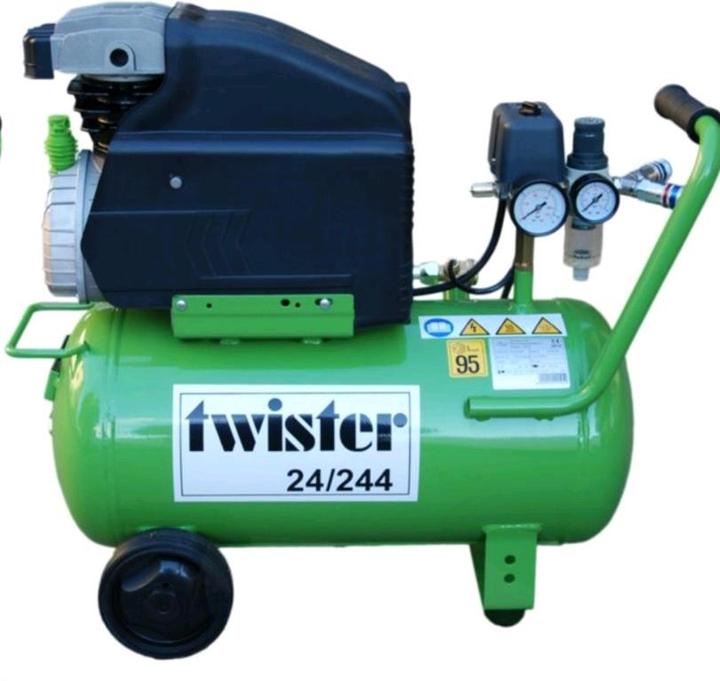 Actual product image Prebena Compressor mobile 230V18kW Boiler 24 L (10 bar, 24 l)