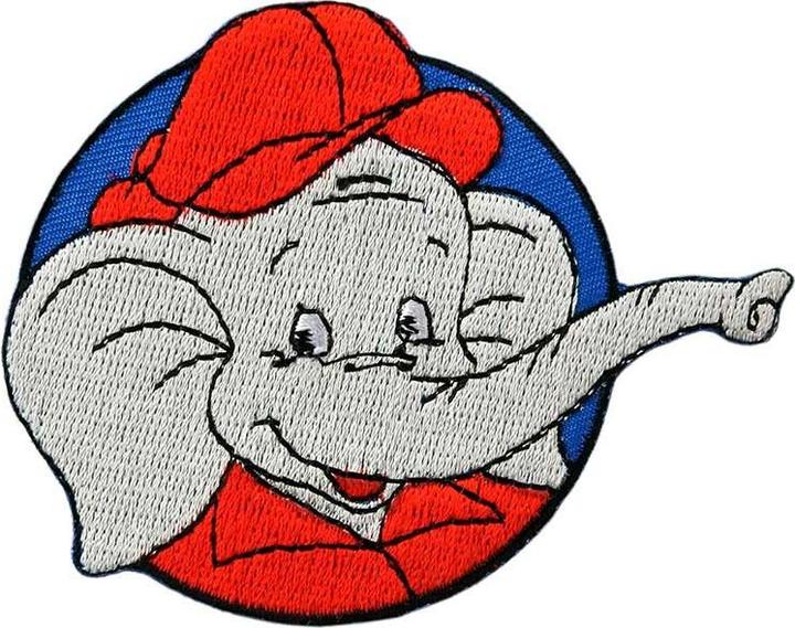 Actual product image Mono Quick Benjamin Blümchen© Patch (7.10 x 9 cm)