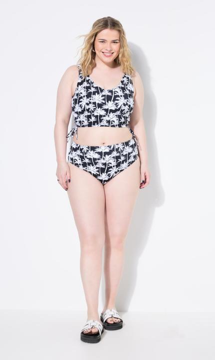 Produktbild Studio Untold Bikini-Top, Softcups, Palmenprint, Raffbänder (52)