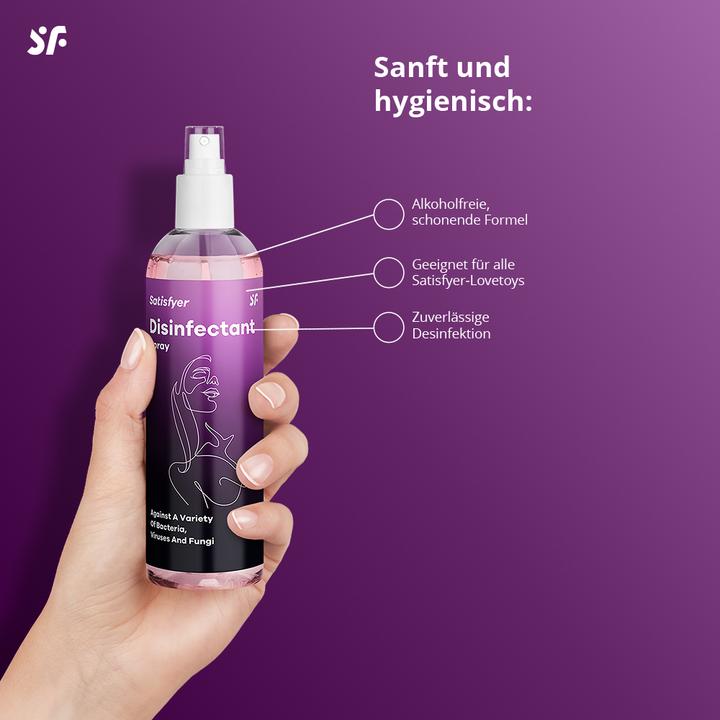 Immagine prodotto Satisfyer Disinfettante per donne (150 ml)