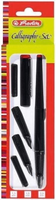 Immagine prodotto Herlitz Set di calligrafia (Nero, 5 x)
