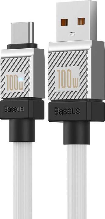 Immagine prodotto Baseus Cavo USB do USB-C CoolPlay 100W 2m (bianco) (2 m, USB 3.0, 100 W)