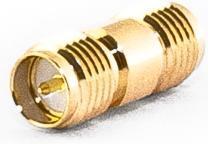 Produktbild Varia Adapter RP-SMA-Buchse auf SMA-Buchse