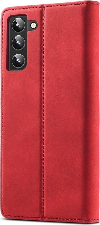 Produktbild Cover-Discount Galaxy S22 - Stand Flip Case Hülle rot (Samsung Galaxy S22)