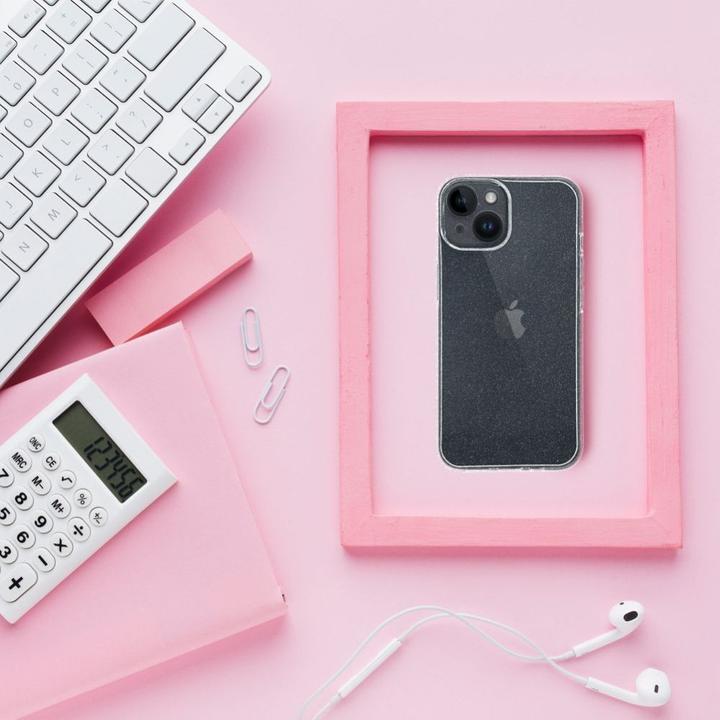 Produktbild OEM Back panel cover CLEAR CASE 2 mm BLINK for IPHONE 15 Plus transparent (Apple iPhone 15 Plus)