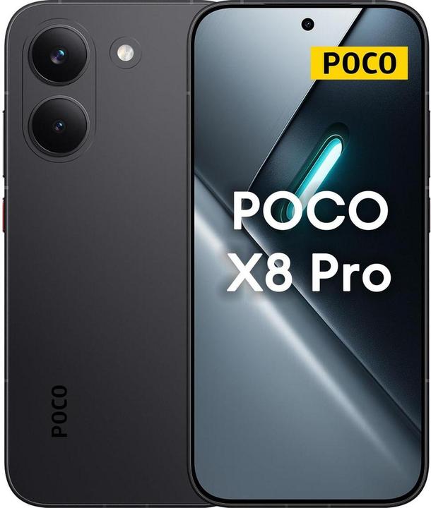Image du produit Xiaomi Smartphone MOBILE PHONE X8 PRO/12/512GB BLACK MZB0MXYEU (512 Go, czarny, Noir, Noir, 6.59", Double SIM, 5G)