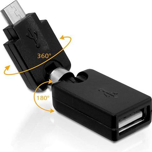 Produktbild Delock USB Adapter A-Buchse zu Micro-B-Stecker (USB 2.0)