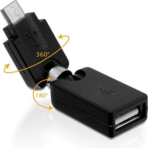 Delock Adattatore USB da presa A a spina micro B (USB 2.0), Cavo USB