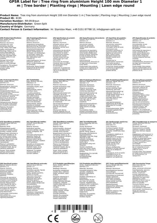 Produktbild Green Split Baumring