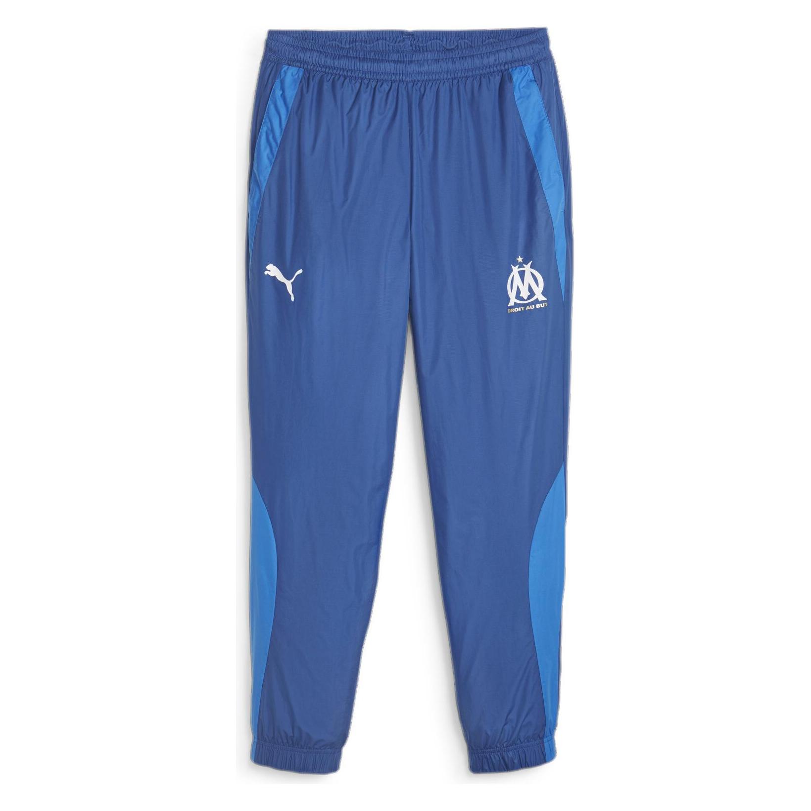 Puma, Herren, Sporthose, Om Licensed Prematch Woven Pant (L), Blau