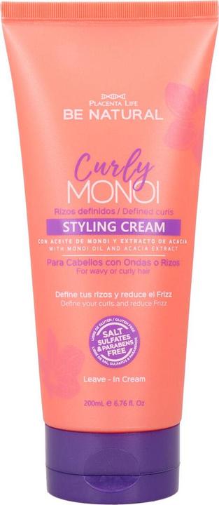 Be Natural Crema Rizos Definidos Curly Monoi 200 ml (Haarwachs, 200 ml)