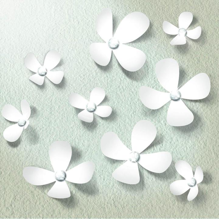Actual product image Walplus flowers (85.5 x 85.5 cm)
