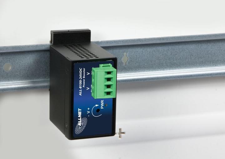 Produktbild Allnet ALL-B100-24VDC, Power-Booster 24VDC to 4855VDC max. 95W DIN Industrial