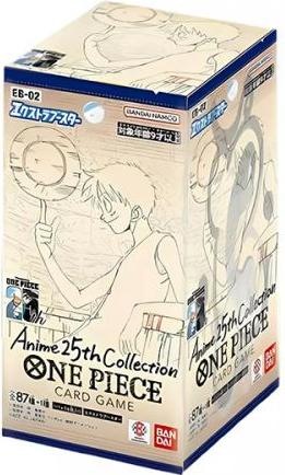 Immagine prodotto One Piece Memorial Anime 25th Collection - Extra Booster Box EB-02 - Card Game - JP (Giapponese, Display del booster)