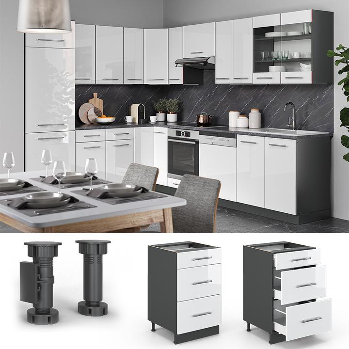 Produktbild Vicco Küchenschränke  Fame-Line (50 x 51.5 x 81.5 cm)