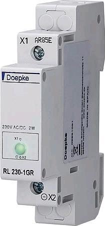 Actual product image Doepke DOEP RL 230-1GR Indicator Green