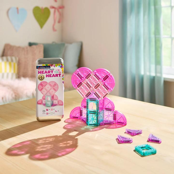 Image du produit Magna-Tiles MT Micromags Travel Srt Coeur à Coeur
