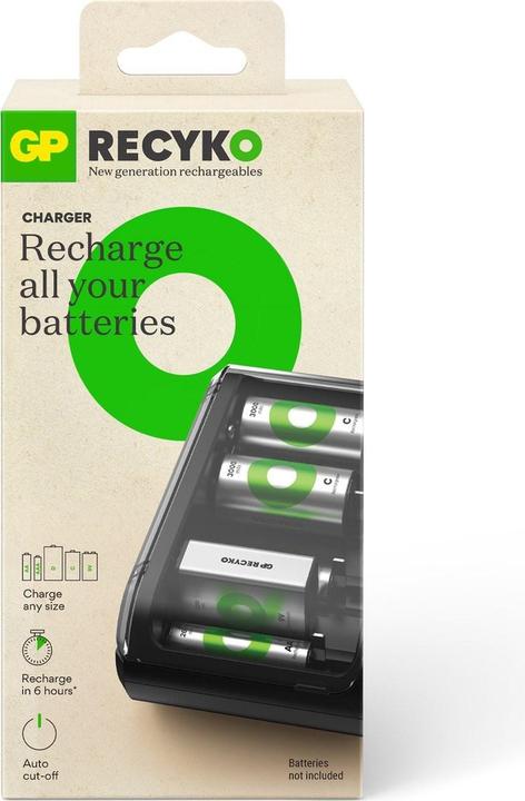 Produktbild GP Batteries Universal Charger R21 (1 Stk., AA, AAA, C, Ladegerät ohne Akku)
