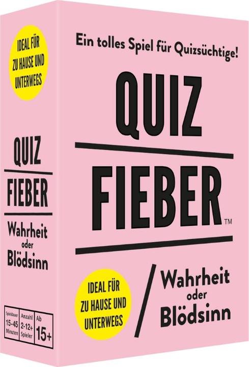 Produktbild Quizfieber Wahrheit oder Blödsinn (Deutsch)