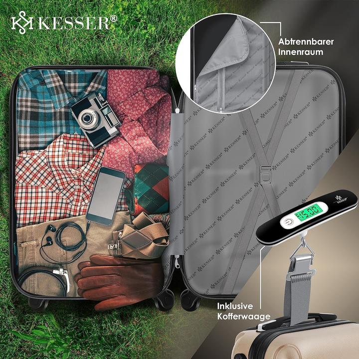 Actual product image Kesser Handgepäck-Reisekoffer (55 l)