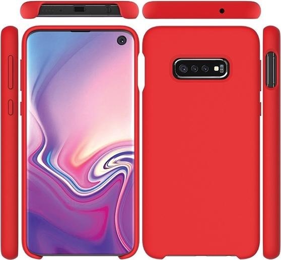 Produktbild Nenurodyta Case Silicone Samsung S10 G973 red (Samsung Galaxy S10)