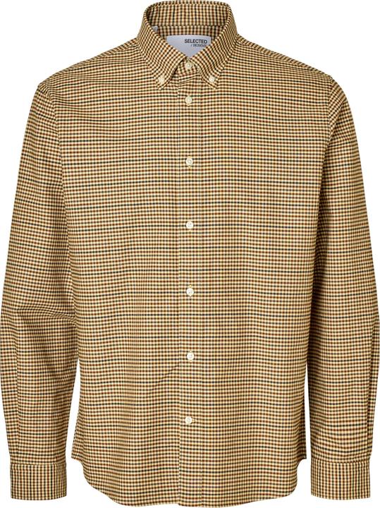 Produktbild Selected Homme Regular Fit Baumwoll Button Down Hemd (L)