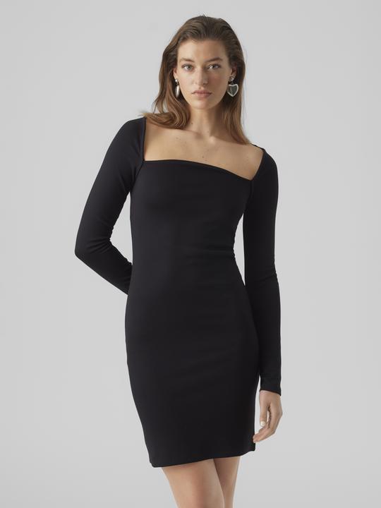 Produktbild Vero Moda Vmgytte Ls Square Neck Short Dress Vma Kleid (L)