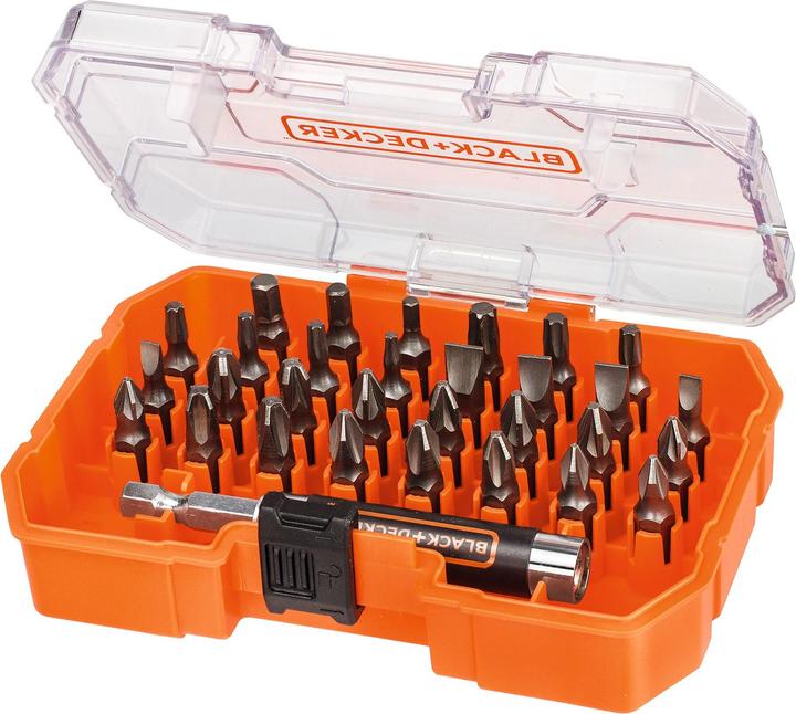Actual product image Black & Decker 31-piece bit set