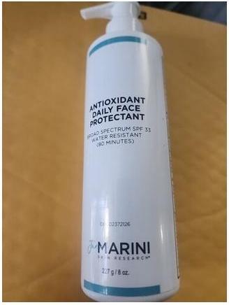 Produktbild Jan Marini Professional Tägliches Gesichtsschutzmittel Spf33 237 ml (Sonnencreme Gesicht, 237 ml)